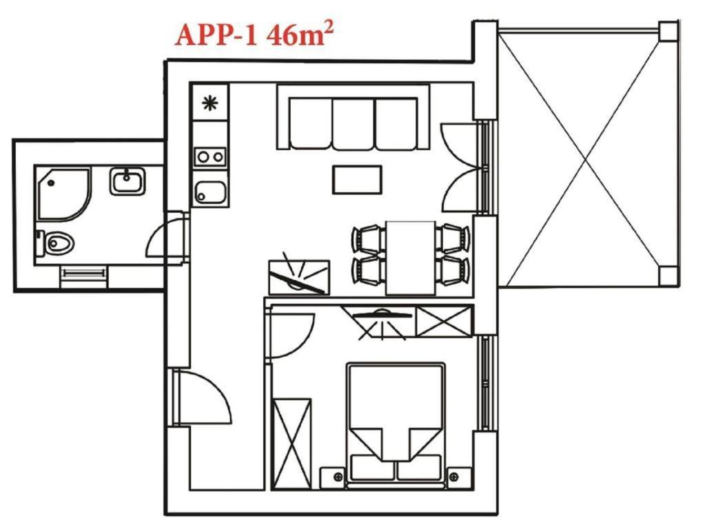 San Lorenzo Apartments โลเวร็ตชิกา ภายนอก รูปภาพ